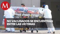 Se registran 12 muertes diarias por covid-19 en SLP