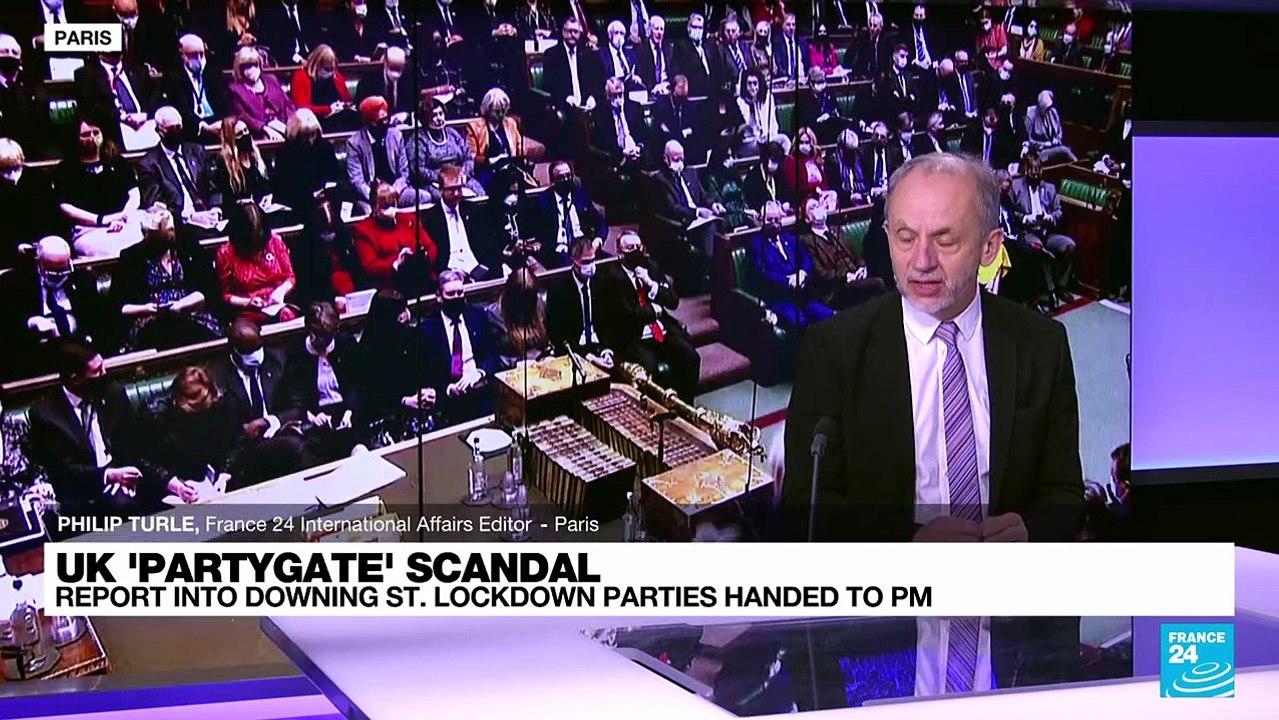 UK 'partygate': Boris Johnson to make statement on parties' report