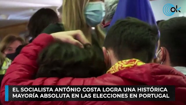 El socialista António Costa logra una histórica mayoría absoluta en las elecciones en Portugal
