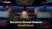 SSB Başkanı Demir, HAVELSAN'ın uçuş simülatörünü test etti