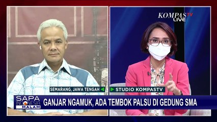 Marah Tapi Tetap Beri Waktu 6 Bulan bagi Kontraktor SMAN 1 Tawangmangu, Ganjar: Ini Peringatan!