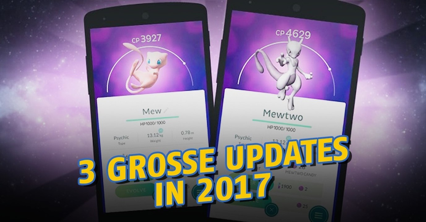 Pokémon GO: Niantic kündigt 3 weitere große Updates in 2017 an