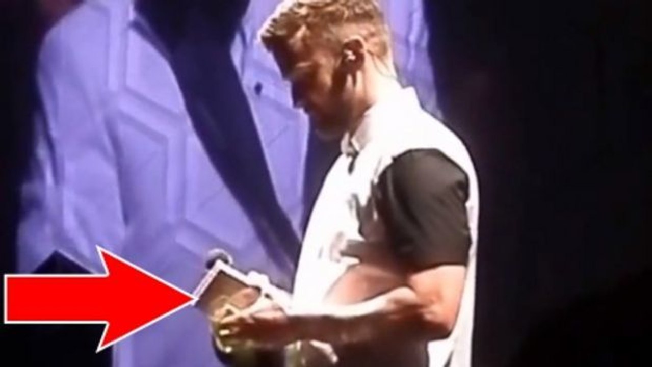 Justin Timberlake ist von seinem Geschenk gerührt