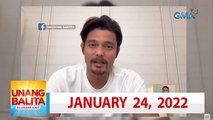 Unang Balita sa Unang Hirit: January 24, 2022 [HD]