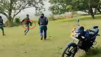 Video: Bihar minister's son fired to chase away children