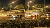 İstanbul’da kar sürücülerin kabusu oldu: 4 kişi ölümden döndü