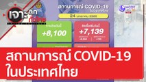สถานการณ์ COVID - 19 ในประเทศไทย : เจาะลึกทั่วไทย (24 ม.ค. 65)