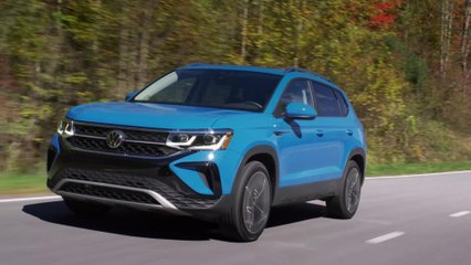 2022 Volkswagen Taos Driving Video