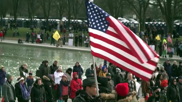 Manifestaciones antivacunas | De Washington a Bélgica, miles marcha para pedir libertad