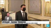 US, EU coordinate Russia response as Ukraine tensions rise