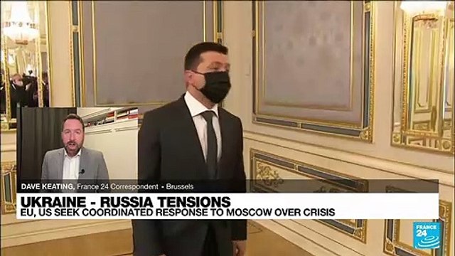 US, EU coordinate Russia response as Ukraine tensions rise
