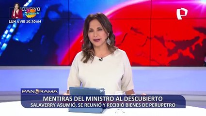¡Exclusivo! Mentiras al descubierto: Salaverry asumió, se reunió y recibió bienes de Perupetro