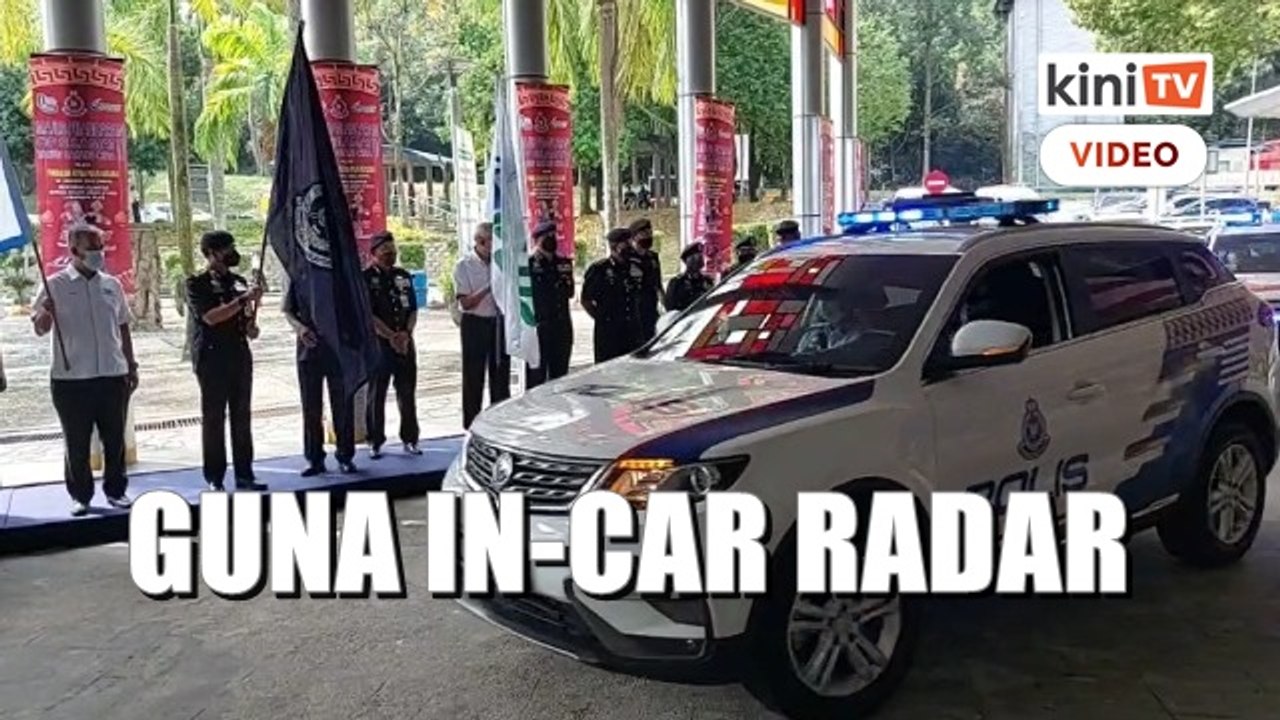 Polis guna In-Car radar kesan kenderaan langgar had laju