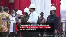 Resmikan Groundbreaking Proyek Hilirisasi Batu Bara, Jokowi Sebut Akan Hemat APBN Hingga Triliunan!