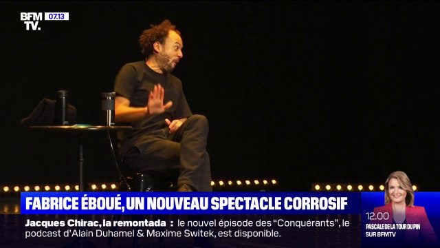 Adieu hier : le nouveau spectacle corrosif de Fabrice Éboué