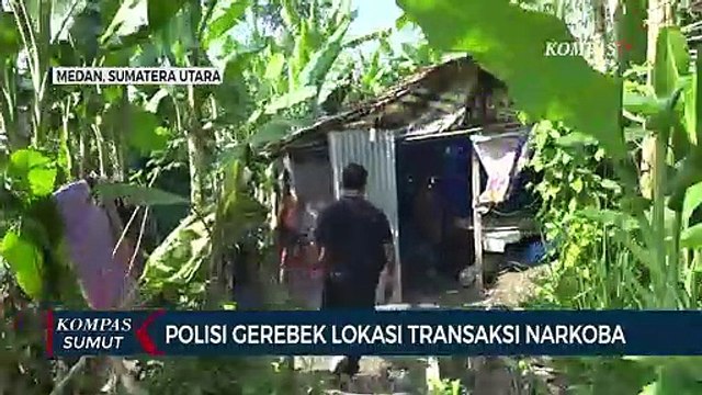 Polisi Gerebek 2 Lokasi yang Kerap Dijadikan Lapak Transaksi Narkoba di Medan