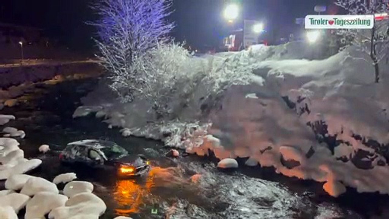 Alkounfall-Serie am Wochenende in Tirol: Erst vollgetankt, dann abgestürzt