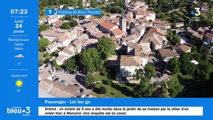 24/01/2022 - Le 6/9 de France Bleu Drôme Ardèche en vidéo
