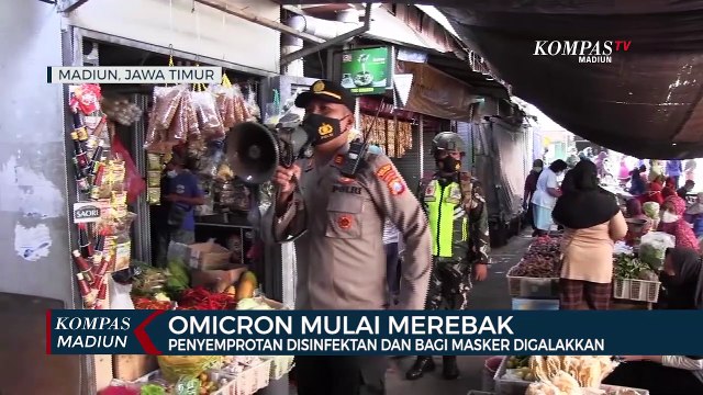 Omicron Mulai Merebak, Penyemprotan Disinfektan Dan Bagi Masker Digalakkan