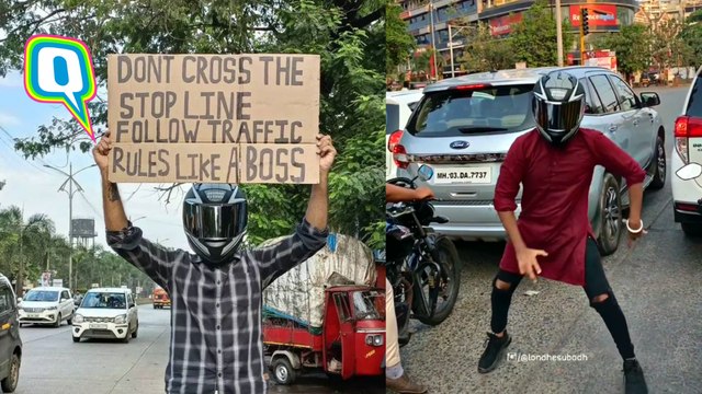 Watch the Signal Helmet Guy Who Dances To Raise Traffic Awareness
