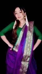 saree hits different ❤️ instagram- simpal_kharel  #ooantavaamava #foryou #foryoupage #fyp #tiktoktraditions #simpalkharel #slowmo #trending