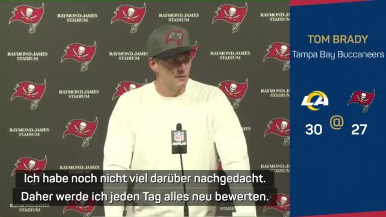 Brady über Zukunft: 'Habe noch nicht nachgedacht'