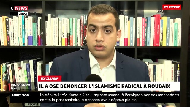 EXCLU - Dans « Morandini live », l’homme qui a brisé le silence sur l’islamisme à Roubaix hier sur M6 révèle être menacé: « On cherche à me faire taire y compris le maire qui m’attaque en justice » - Regardez