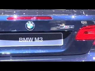 BMW at the Geneva Motor Show 2008. BMW M3 Convertible.