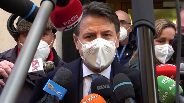 Quirinale, Conte: No a patto di legislatura, va preservata la continuità dell'azione di Governo