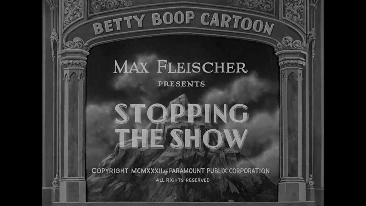 Betty Boop: Stopping The Show (1932) HD