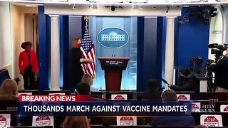 Anti-Vaccine Mandate Protests During Omicron Surge