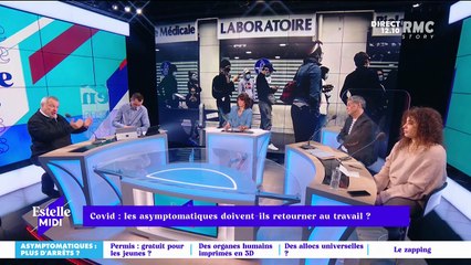 Covid : les asymptomatiques doivent-ils retourner au travail ? - 24/01