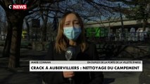 Crack à Aubervilliers : nettoyage du campement à Paris