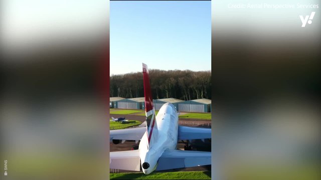 Old British Airways jumbo jet, bought for £1, transformed into unique party plane