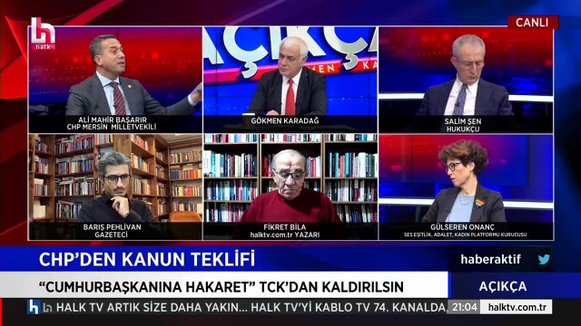 CHP'li Ali Mahir Başarır: Bu ülkede hiç kimsenin suç işleme özgürlüğü yok
