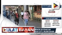 Bilang ng mga menor de edad na tinatamaan ng COVID-19 sa Baguio City, tumataas; Paglabas ng mga menor de edad na 'di pa bakunado sa lungsod, nilimitahan