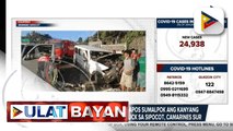 Jeepney driver, nasaktan matapos sumalpok ang kanyang sasakyan sa nakaparadang truck sa Sipocot, Camarines Sur