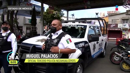 Policías de Nezahualcóyotl auxilian a mujer a dar a luz en mototaxi