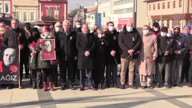 Son dakika: Edirne ve Tekirdağ'da gazeteci Uğur Mumcu ile şehit Emniyet Müdürü Gaffar Okkan anıldı