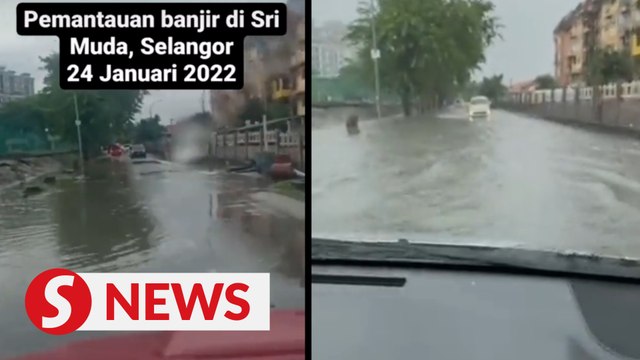 Taman Sri Muda hit by flash flood again, authorities say situation under control