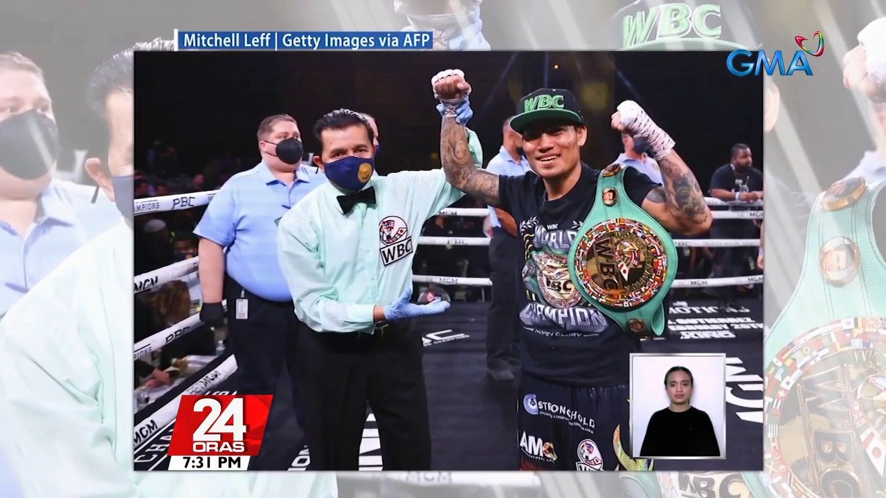 Pinoy boxer na si Mark Magsayo, itinanghal na W...