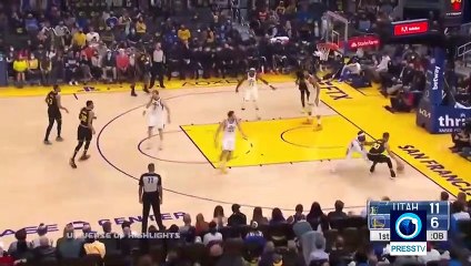NBA: Golden State Warriors 94-92 Utah Jazz