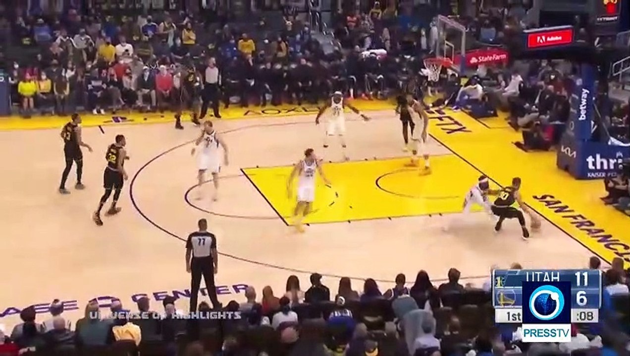 NBA: Golden State Warriors 94-92 Utah Jazz