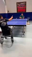 Şampiyonlardan masa tenisinde ralli