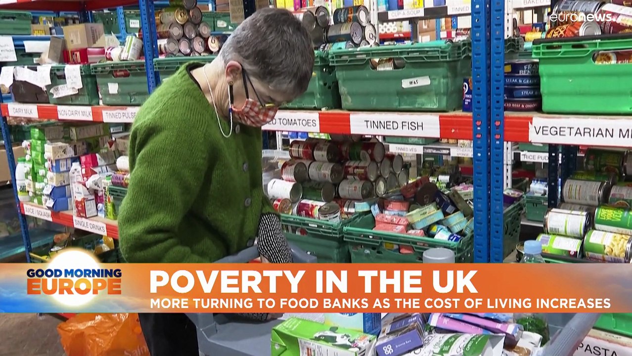 UK cost of living crisis: More turn to food banks in England as inflation soars