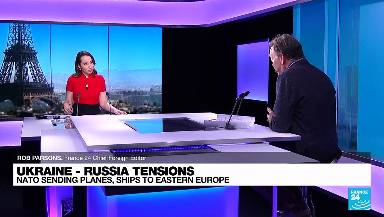 Ukraine-Russia tensions: NATO sending planes, ships to eastern Europe