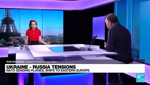 Ukraine-Russia tensions: NATO sending planes, ships to eastern Europe