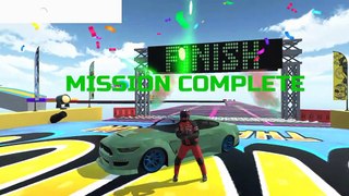 Mega Ramps Impossible Stunts #1 Level 1 - Level 4_ Free android Gameplay