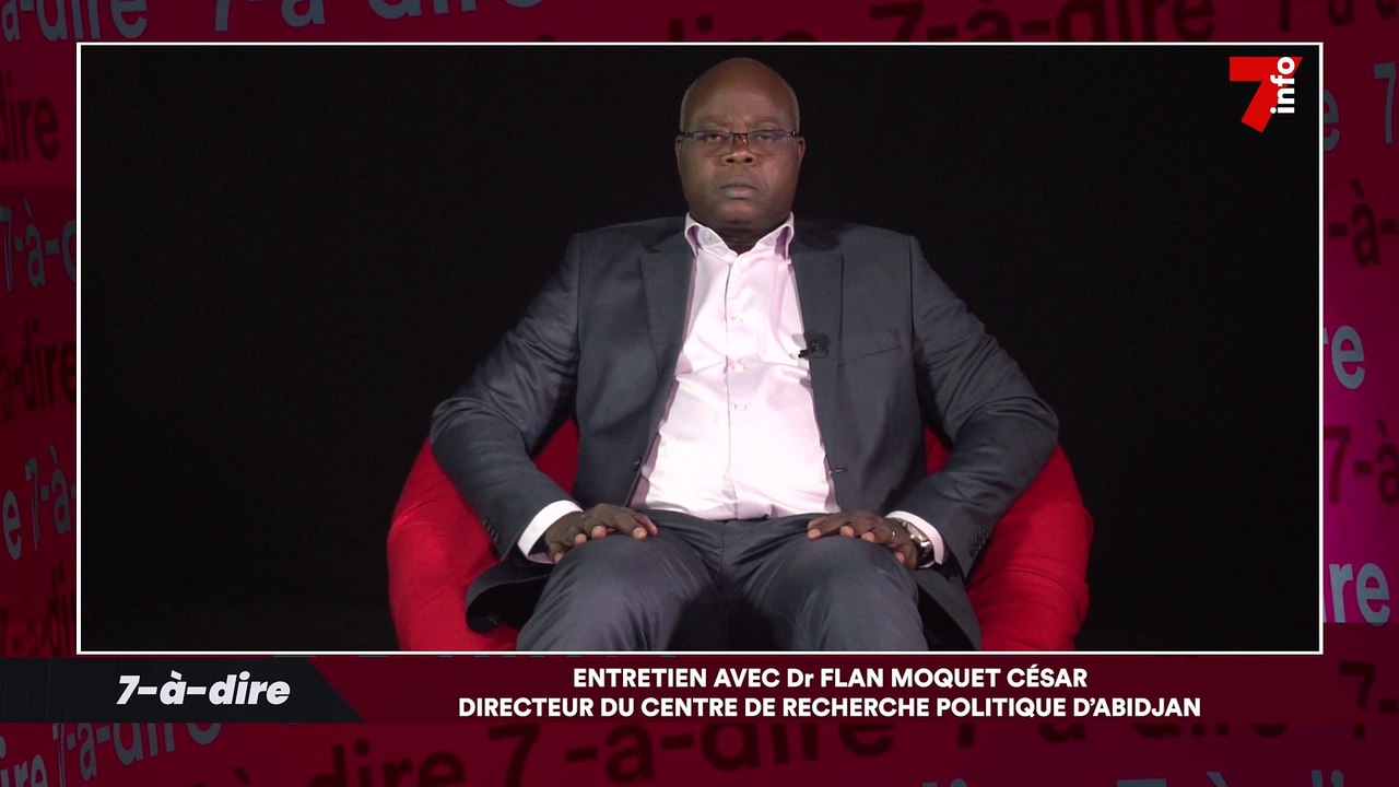7-à-dire avec Dr Flan César Moquet, directeur du Centre de recherches politiques d'Abidjan (2/2)