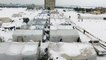 Syrisches Füchtlingslager bedeckt von Schneemassen: Weder Nahrung noch Unterkünfte